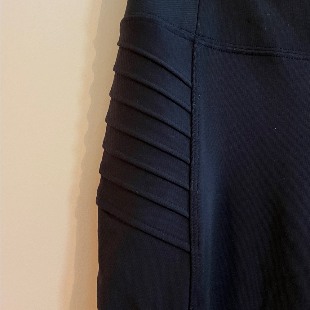 Athleta Black Delancey Moto Tight Legging